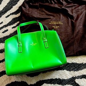 Green Kate Spade purse